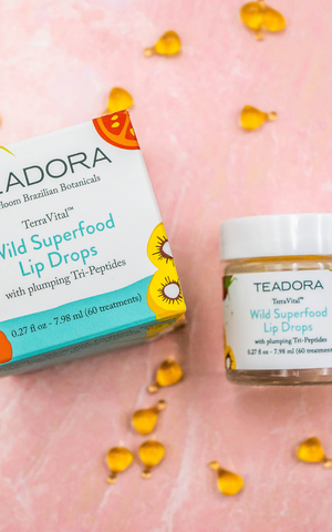 Terra Vital Wild Superfood Lip Drops with Plumping Tri-Peptides - 60 Treatments - Terra Vital Wild Superfood Lip Drops with Plumping Tri-Peptides - 60 Treatments