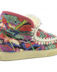 Eskimo Sneaker With Wool Ethnic Fabric