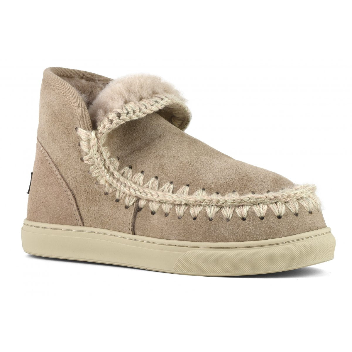 Eskimo Sneaker With Crochet Stitching