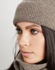 +Beryll Cashmere Beanie | Chestnut Gray - +Beryll Worn By Good People