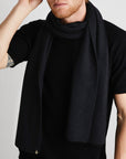 +Beryll Cashmere Scarf | Black Rock - +Beryll Worn By Good People