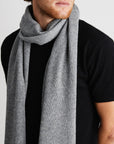 +Beryll Cashmere Scarf | Pebble Gray - +Beryll Worn By Good People