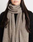 +Beryll Cashmere Scarf | Sandy Gray - +Beryll Worn By Good People