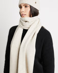 +Beryll Cashmere Scarf | White Water - +Beryll Worn By Good People