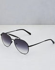 Wayne Sunglasses - Black & Smoke Gradient